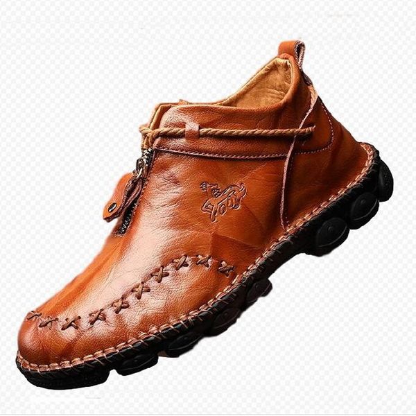 leather men boots man casual ankle boot comfortable men's snow boots men's handmade leather high-casual, Black
leather men boots man casual ankle boot comfortable men's snow boots men's handmade leather high-casual, Black