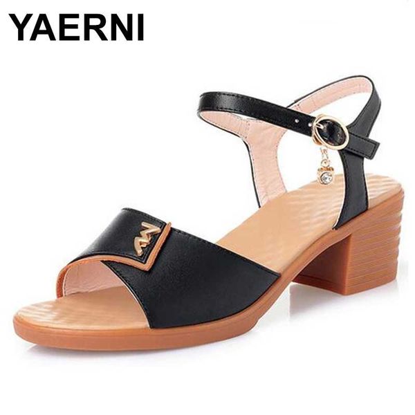 yaerni 2020 new genuine leather sandals summer ladies classic sandals fashion large size soft bottom comfort high heel s, Black
yaerni 2020 new genuine leather sandals summer ladies classic sandals fashion large size soft bottom comfort high heel s, Black