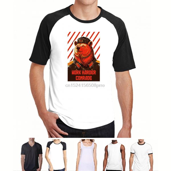 printed men t shirt cotton o-neck tshirts vote soviet bear - russian bear meme short-sleeve women t-shirt
printed men t shirt cotton o-neck tshirts vote soviet bear - russian bear meme short-sleeve women t-shirt