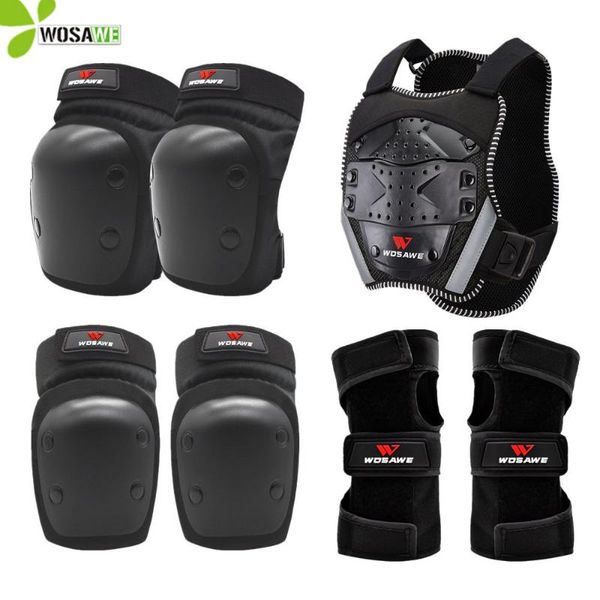 wosawe kids' sports knee hand wrist elbow protection set suit snowboard skateboard bike roller ski sports body protector kit, Black;gray
wosawe kids' sports knee hand wrist elbow protection set suit snowboard skateboard bike roller ski sports body protector kit, Black;gray