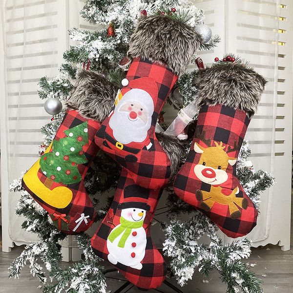 christmas stockings plaid socks santa claus xmas stocking gift bag cute christmas tree ornaments 2020 party christmas decorations
christmas stockings plaid socks santa claus xmas stocking gift bag cute christmas tree ornaments 2020 party christmas decorations