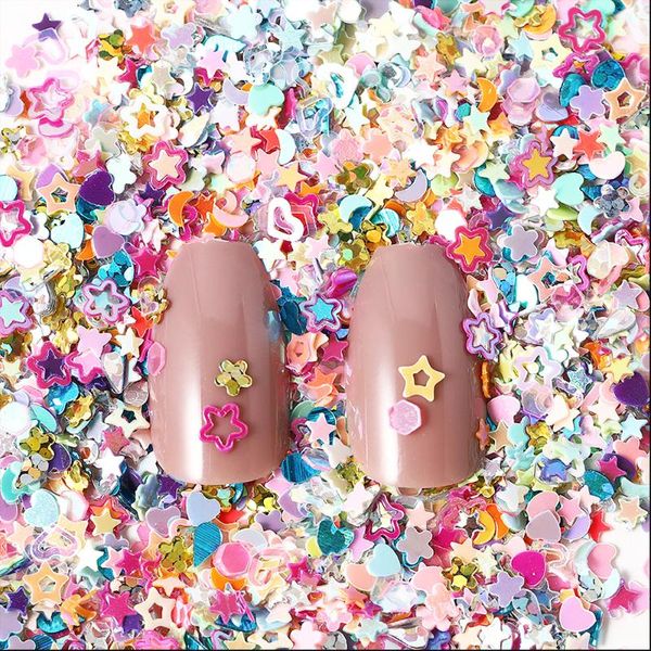 5000pcs diy accesoires design acrylic 3d nail art decoration mixed star heart flower love nail sequins holographic manicure tool, Silver;gold
5000pcs diy accesoires design acrylic 3d nail art decoration mixed star heart flower love nail sequins holographic manicure tool, Silver;gold