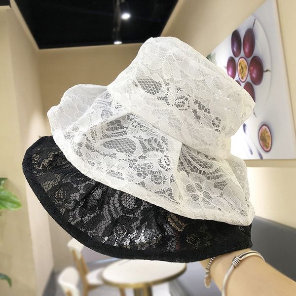 vintage lace fisherman hat women's summer foldable japanese sun protection hollow-out fashion bucket hat spring, Blue;gray
vintage lace fisherman hat women's summer foldable japanese sun protection hollow-out fashion bucket hat spring, Blue;gray