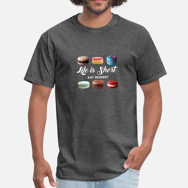 life is short eat dessert macaroons french t shirt men customized short sleeve s-xxxl male fitness building summer style unique shirt
life is short eat dessert macaroons french t shirt men customized short sleeve s-xxxl male fitness building summer style unique shirt