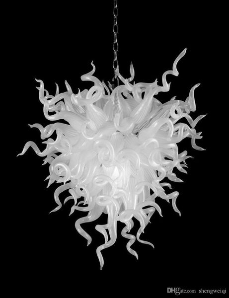 Free Shipping White Art Murano Glass Chandelier Wedding Decor Chihuly Style Hand Blown Glass Small White Chandelier Light
Free Shipping White Art Murano Glass Chandelier Wedding Decor Chihuly Style Hand Blown Glass Small White Chandelier Light