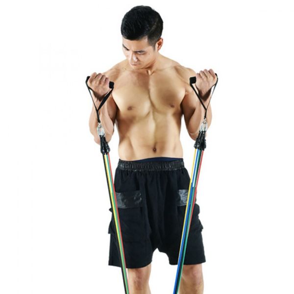 11 pack elastic resistance bands set exercise bands handles resistance training expander for legs fitness gym equipment workout
11 pack elastic resistance bands set exercise bands handles resistance training expander for legs fitness gym equipment workout