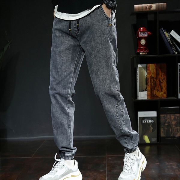 jeans men trendy loose autumn and winter men trousers plus size stretch harem pants elastic waist denim jeans long male, Blue
jeans men trendy loose autumn and winter men trousers plus size stretch harem pants elastic waist denim jeans long male, Blue