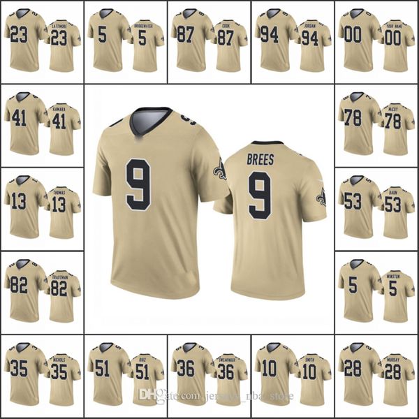 new orleans saints men #41 alvin kamara 94 cameron jor dan 9 drew brees women youth nfl custom gold inverted legend jersey, Blue;black
new orleans saints men #41 alvin kamara 94 cameron jor dan 9 drew brees women youth nfl custom gold inverted legend jersey, Blue;black