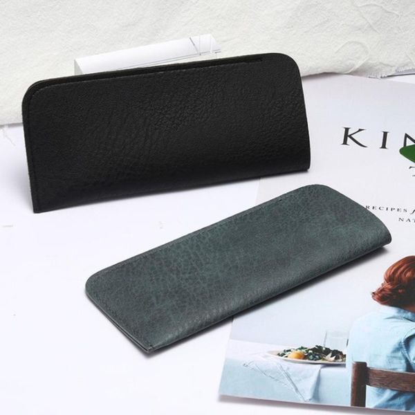 sunglasses frames fashion soft leather portable glasses case foldable box eyeglasses solid storage pouch bag, Silver
sunglasses frames fashion soft leather portable glasses case foldable box eyeglasses solid storage pouch bag, Silver