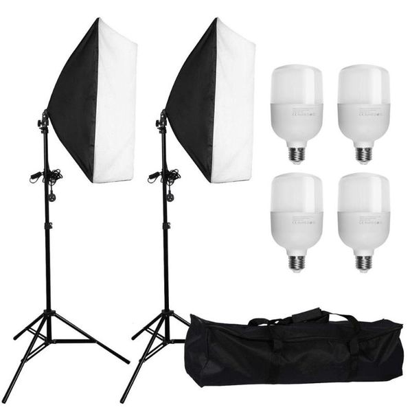 zuochen 4x25w led continuous lighting kit 20"x28"/50x70cm softbox soft box p studio set light bulbs lamp pgraphy softbox
zuochen 4x25w led continuous lighting kit 20"x28"/50x70cm softbox soft box p studio set light bulbs lamp pgraphy softbox