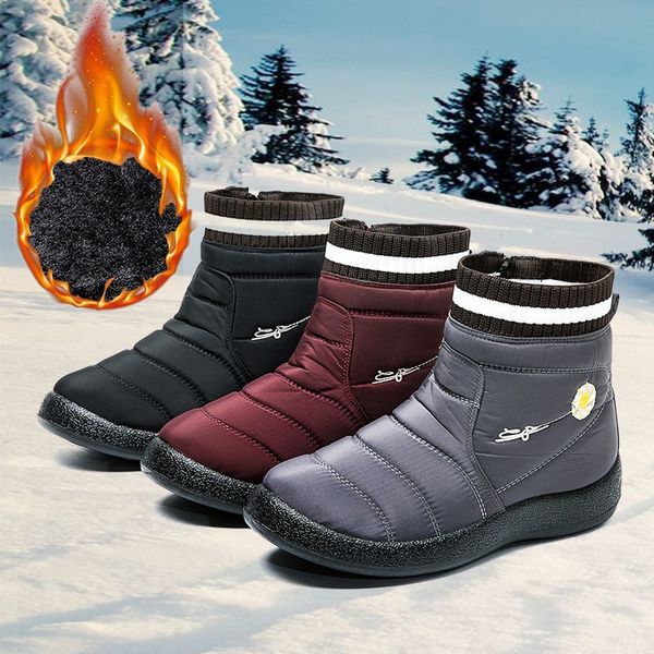 boots fashion women winter snow shoes ankles waterproof females casual warm comfortable for ladies, Black
boots fashion women winter snow shoes ankles waterproof females casual warm comfortable for ladies, Black