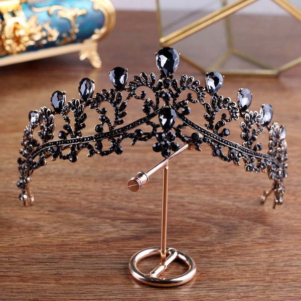 hair clips & barrettes baroque black crystal rhinestones diadem pageants bride crown and tiara headband jewelry wedding bridal accessories j, Golden;silver
hair clips & barrettes baroque black crystal rhinestones diadem pageants bride crown and tiara headband jewelry wedding bridal accessories j, Golden;silver