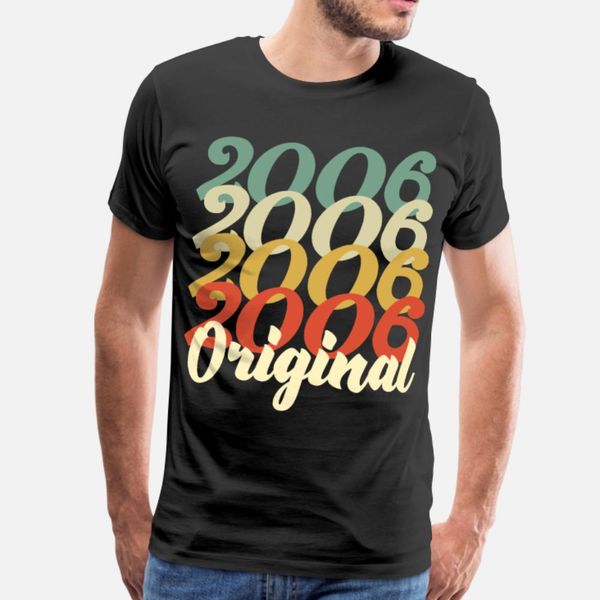 2006 retro present 14 birthday t shirt men designs tee shirt o-neck pattern anti-wrinkle authentic spring standard shirt
2006 retro present 14 birthday t shirt men designs tee shirt o-neck pattern anti-wrinkle authentic spring standard shirt