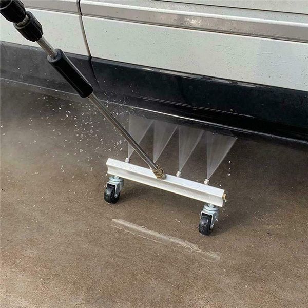 13 inch cleaner under car pressure washer undercarriage wash 4000 psi 4pcs nozzle 1/4inch male plug stainless steel with two rod
13 inch cleaner under car pressure washer undercarriage wash 4000 psi 4pcs nozzle 1/4inch male plug stainless steel with two rod