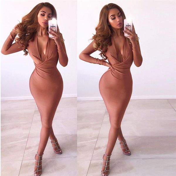 платье-футляр твердая глубокий v тощий женщина бальные платья sexy тонкий длинные рукава дамы оболочки платья весна женщин драпированные, White;black
платье-футляр твердая глубокий v тощий женщина бальные платья sexy тонкий длинные рукава дамы оболочки платья весна женщин драпированные, White;black