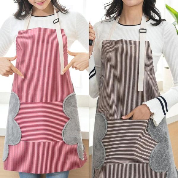 kitchen aprons for woman household adjustable waterproof oil-proof erasable hand stripe apron for cooking baking accessories d2
kitchen aprons for woman household adjustable waterproof oil-proof erasable hand stripe apron for cooking baking accessories d2