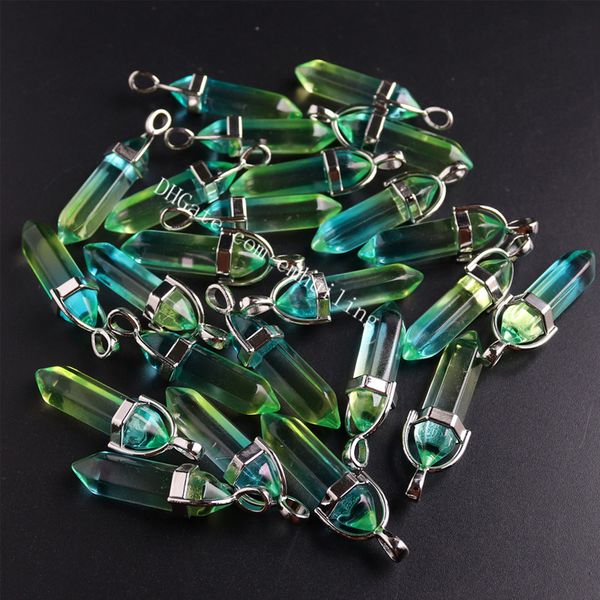 200pcs glass making point spikes bead rainbow titanium coated hexagonal bullet reiki for sticks lots charms healing glass jewelry penda fbde
200pcs glass making point spikes bead rainbow titanium coated hexagonal bullet reiki for sticks lots charms healing glass jewelry penda fbde