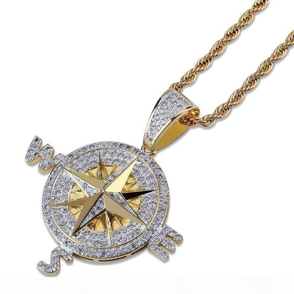 mens necklace hip hop jewelry with zircon iced out chains vintage high grade compass pendant necklace stainless steel jewelry wholesale, Silver
mens necklace hip hop jewelry with zircon iced out chains vintage high grade compass pendant necklace stainless steel jewelry wholesale, Silver