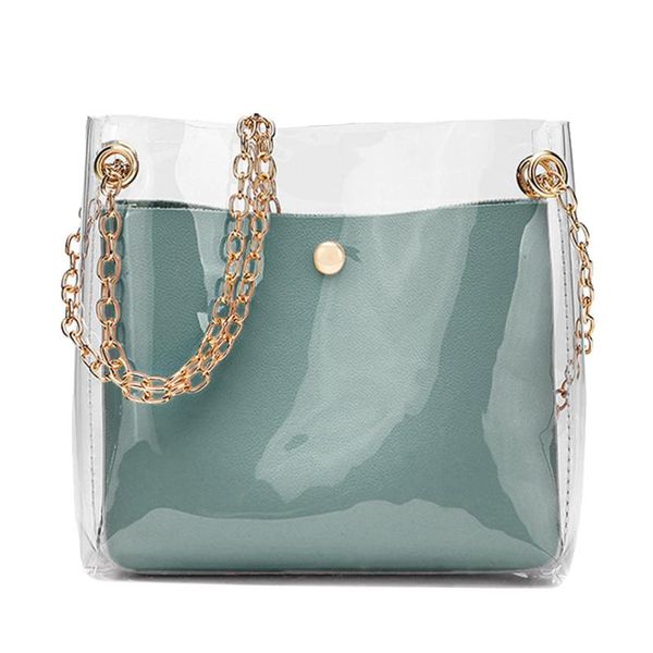 women transparent bucket bag clear pvc jelly shoulder bag female chain crossbody messenger bags designer luxury handbag p15
women transparent bucket bag clear pvc jelly shoulder bag female chain crossbody messenger bags designer luxury handbag p15