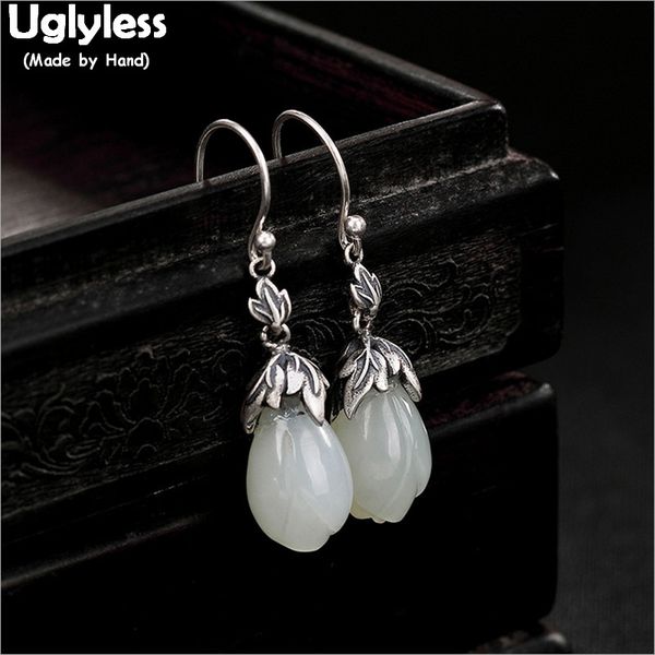 uglyless 100% real solid 925 sterling silver leaf earrings for women thai silver flower earrings nature jade magnolia fine jewel
uglyless 100% real solid 925 sterling silver leaf earrings for women thai silver flower earrings nature jade magnolia fine jewel