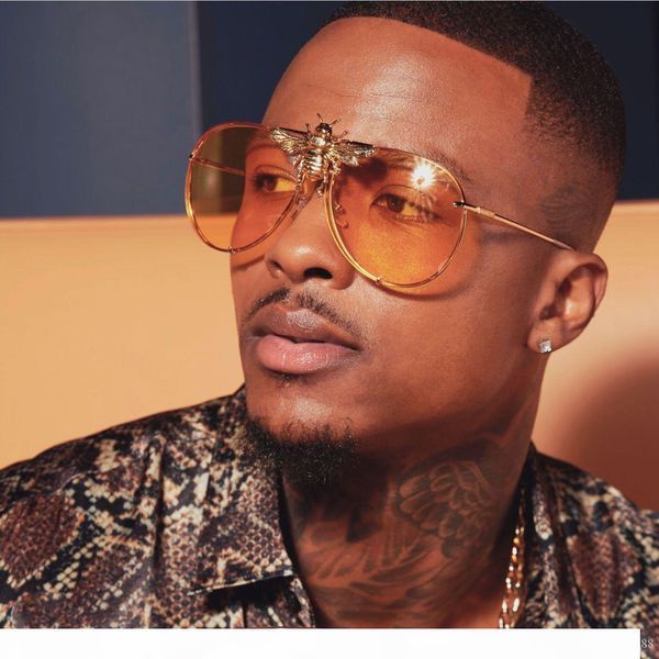 new luxury 2238 sunglasses men&women designer popular fashion big summer style with the bees uv protection lens come with case, White;black
new luxury 2238 sunglasses men&women designer popular fashion big summer style with the bees uv protection lens come with case, White;black