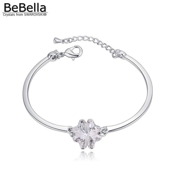 bebella lucky clover charm bracelet made with austrian crystals from crystal for women gift 2020 women's, Black
bebella lucky clover charm bracelet made with austrian crystals from crystal for women gift 2020 women's, Black