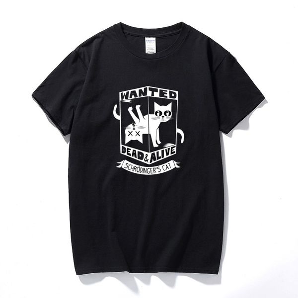shrodingers cat wanted dead & alive t-shirt geek funny t shirts new summer tee shirt homme cotton short sleeve tshirt
shrodingers cat wanted dead & alive t-shirt geek funny t shirts new summer tee shirt homme cotton short sleeve tshirt