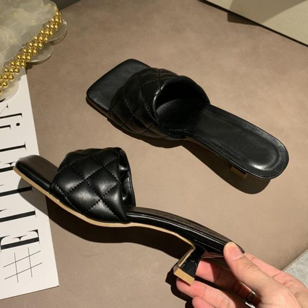 heel low vintage square toe shoes women solid gingham leather summer slippers ladies non-slip bottom casual sandals, Black
heel low vintage square toe shoes women solid gingham leather summer slippers ladies non-slip bottom casual sandals, Black