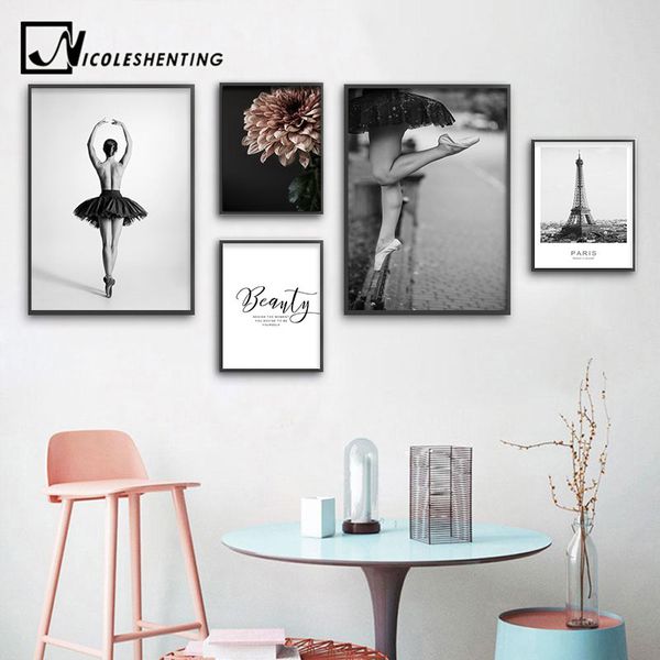 ballet dancing girl canvas painting poster black white flower pop art print nordic decoration wall picture for living room decor
ballet dancing girl canvas painting poster black white flower pop art print nordic decoration wall picture for living room decor