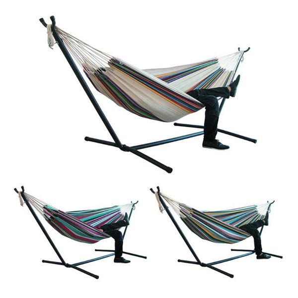 1pc portable hammock outdoor hammock garden sports home travel camping swing canvas stripe hang bed 150 x200cm
1pc portable hammock outdoor hammock garden sports home travel camping swing canvas stripe hang bed 150 x200cm