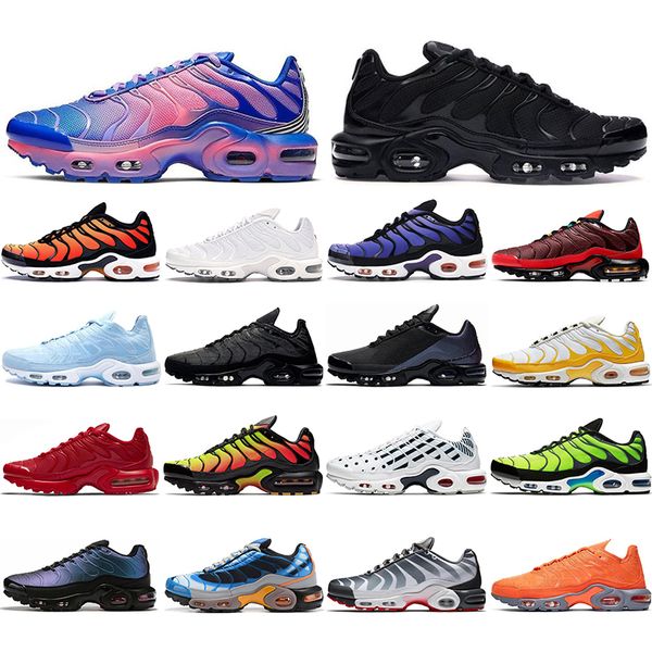 2020 tn mens running shoes triple black yellow bright voltage purple pimento fade blue pink outdoor deluxe fashion men sports sneakers 40-45
2020 tn mens running shoes triple black yellow bright voltage purple pimento fade blue pink outdoor deluxe fashion men sports sneakers 40-45