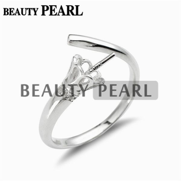 shimmering bouquet 925 sterling silver flower ring blanks pearl mountings diy making ring settings 5 pieces, Slivery;crystal
shimmering bouquet 925 sterling silver flower ring blanks pearl mountings diy making ring settings 5 pieces, Slivery;crystal