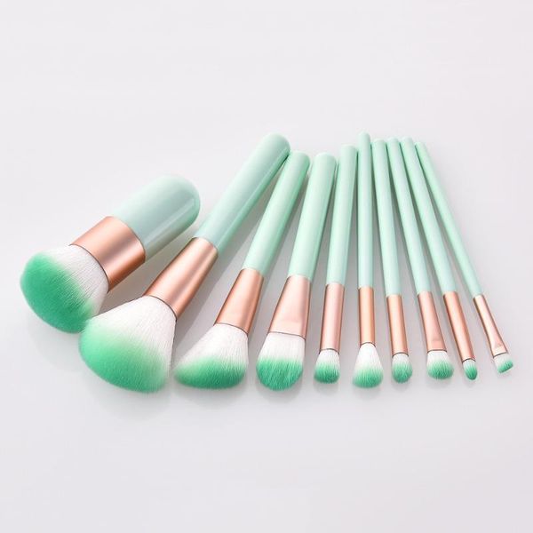 mint green makeup brushes 10pcs make up brush tool set professional cosmetic brush fashion design for make-up use
mint green makeup brushes 10pcs make up brush tool set professional cosmetic brush fashion design for make-up use