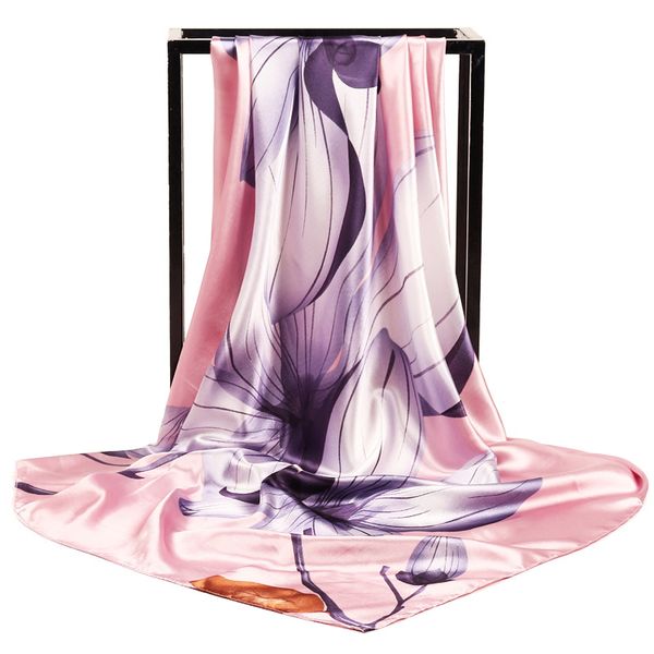silk scarf women handkerchief fashion print foulard female hair square shawls 90cm head hijab scarfs for ladies, Blue;gray
silk scarf women handkerchief fashion print foulard female hair square shawls 90cm head hijab scarfs for ladies, Blue;gray