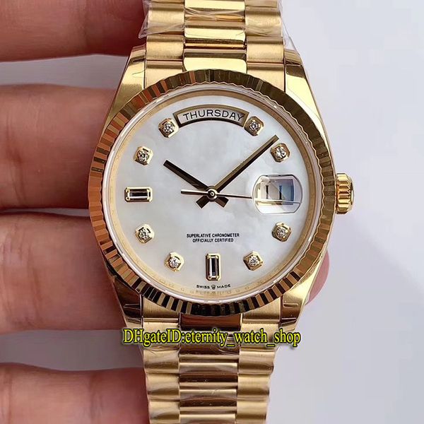 v2 upgrade version ewf daydate 36mm 128238 128235 cal.3255 automatic 128239 mens watch diamond white dial 18k gold steel case lovers watches, Slivery;brown
v2 upgrade version ewf daydate 36mm 128238 128235 cal.3255 automatic 128239 mens watch diamond white dial 18k gold steel case lovers watches, Slivery;brown