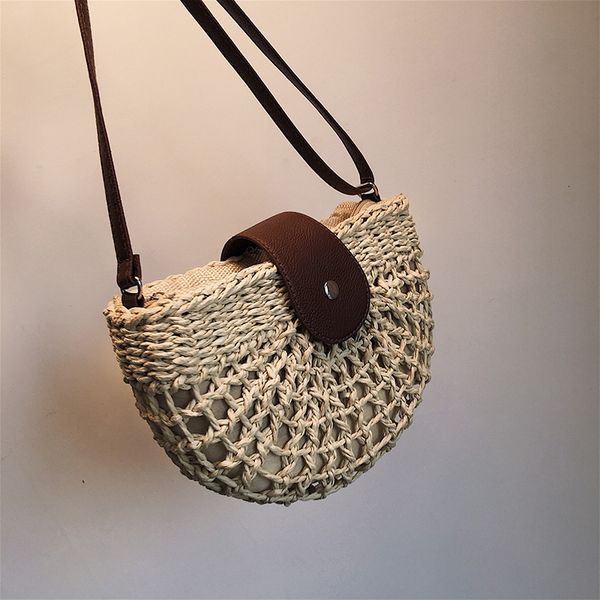 new straw bag 2020 women bohemian hollow handbag semicircle rattan bag zipper up drawstring handbag casual travel beach tote
new straw bag 2020 women bohemian hollow handbag semicircle rattan bag zipper up drawstring handbag casual travel beach tote