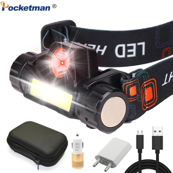 portable mini led headlights xpe + cob led headlights built-in battery for camping
portable mini led headlights xpe + cob led headlights built-in battery for camping