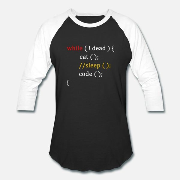 eat sleep code funny coding programming nerd geek t shirt men designing tee shirt o-neck formal crazy fashion spring slim shirt
eat sleep code funny coding programming nerd geek t shirt men designing tee shirt o-neck formal crazy fashion spring slim shirt