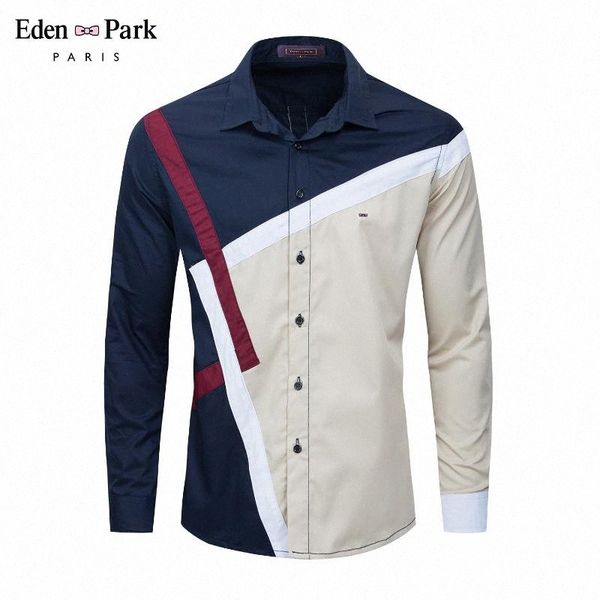 mens eden park cotton casual slim fit long sleeve button down dress shirts fashion men work business brand shirt chemise homme vwxj#, White;black
mens eden park cotton casual slim fit long sleeve button down dress shirts fashion men work business brand shirt chemise homme vwxj#, White;black