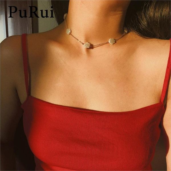 chokers bohemian imitation pearl pendant necklace chic gold color plated metal chain choker for women fashion jewelry, Golden;silver
chokers bohemian imitation pearl pendant necklace chic gold color plated metal chain choker for women fashion jewelry, Golden;silver