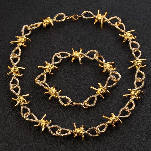 gothic thorns choker necklace punk hip hop rock cz rhinestone paved chain necklaces gifts for women girls, Silver
gothic thorns choker necklace punk hip hop rock cz rhinestone paved chain necklaces gifts for women girls, Silver