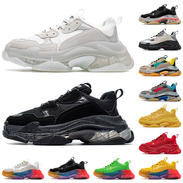 triple s 17fw men women casual shoes clear sole bottom paris platform black white red yellow green mens womens trainers sneakers size 36-45
triple s 17fw men women casual shoes clear sole bottom paris platform black white red yellow green mens womens trainers sneakers size 36-45