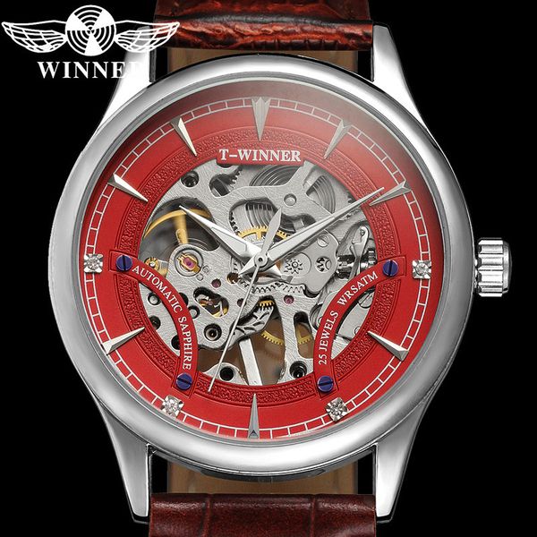 winner hand wind mechanical men wristwatch sport male clock skeleton hollow leather new man watch 8149, Slivery;brown
winner hand wind mechanical men wristwatch sport male clock skeleton hollow leather new man watch 8149, Slivery;brown