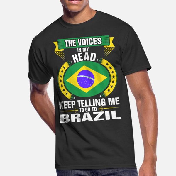 the voices in my head go to brazil t shirt men create tee shirt s-xxxl costume sunlight funny casual spring autumn outfit shirt
the voices in my head go to brazil t shirt men create tee shirt s-xxxl costume sunlight funny casual spring autumn outfit shirt