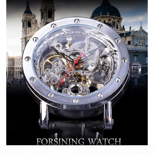 forsining business automatic watches for men silver skeleton mechanical wristwatches black pointer genuine leather belt watch slze136, Slivery;brown
forsining business automatic watches for men silver skeleton mechanical wristwatches black pointer genuine leather belt watch slze136, Slivery;brown