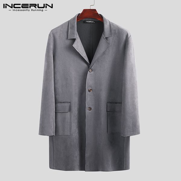 vintage men coats faux suede long sleeve lapel streetwear trench 2020 single breasted men jackets solid windbreakers incerun 5xl, Tan;black
vintage men coats faux suede long sleeve lapel streetwear trench 2020 single breasted men jackets solid windbreakers incerun 5xl, Tan;black