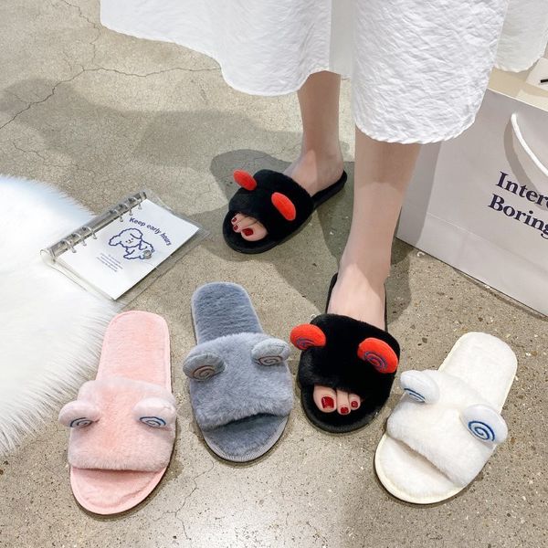 cootelili woman slippers winter shoes for women new fashion faux fur 2cm heel women shoes beige pink basic plus size 40 41, Black
cootelili woman slippers winter shoes for women new fashion faux fur 2cm heel women shoes beige pink basic plus size 40 41, Black