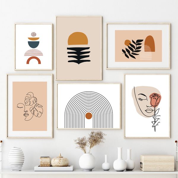 abstract geometric line face flower leaf plant nordic posters and print wall art canvas painting wall pictures living room decor
abstract geometric line face flower leaf plant nordic posters and print wall art canvas painting wall pictures living room decor