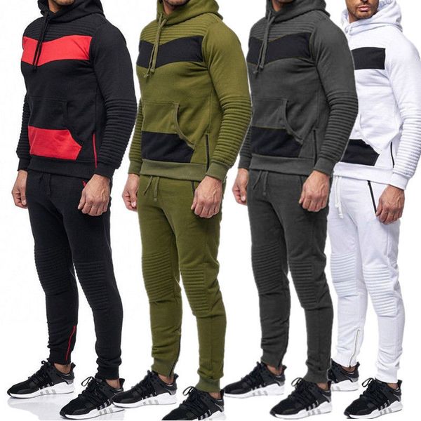 men's tracksuits autumn mens tracksuit jogging bottom sport sweatpants harajuku suit hoodie trousers hip hop set plus size, Gray
men's tracksuits autumn mens tracksuit jogging bottom sport sweatpants harajuku suit hoodie trousers hip hop set plus size, Gray