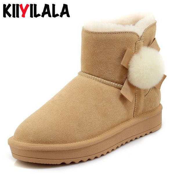 kiiyilal cow suede snow boots women shoes slip-on warm winter shoes round toe genuine cowhide leather woman ankle bootsfor women, Black
kiiyilal cow suede snow boots women shoes slip-on warm winter shoes round toe genuine cowhide leather woman ankle bootsfor women, Black